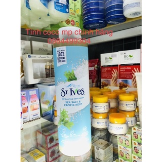 Sữa tắm tẩy tế bào chết Stives 650ml, sữa tắm chiết xuất từ muối biển và tảo bẹ giúp da mềm mịn