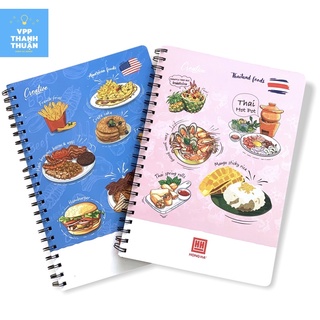 [New]Sổ lò xo Hồng Hà 240 trang Creative A4 (4151)