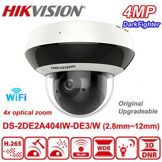 Camera IP Hikvision 4MP DS-2DE2A404IW-DE3/W 2A404IW, wifi, có mic, Poe (chính hãng Hikvision Việt Nam)