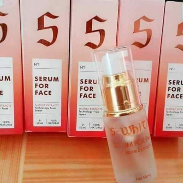 Serum face gừng Swhite
