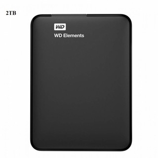 Ổ cứng di động 2.5" Western Elements 2TB (Màu đen)