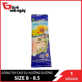 Găng Tay Cao Su Hướng Dương Bảo Vệ Đôi Tay Bảo Vệ Sức Sống 1 đôi Size 8-8.5