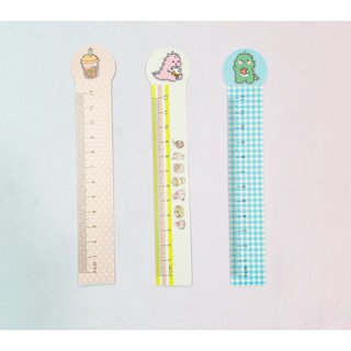 Thước kẻ dẻo khủng long TPP15 thước kẻ 12 cm cute dễ thương hoạt hình thần tượng
