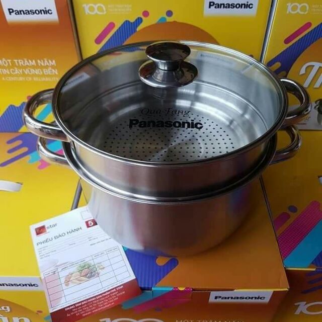 Nồi hấp Panasonic.