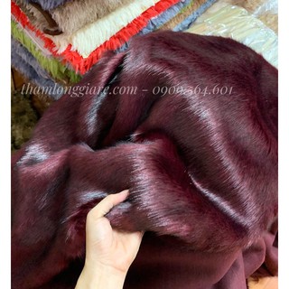 Thảm lông chụp ảnh màu tím đen