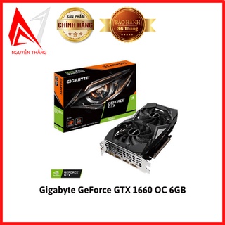 Vga card màn hình Gigabyte GTX 1660 OC 6GB DDR5 (GV-N1660OC-6GD) NEW