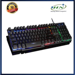 Bàn Phím Giả Cơ Game DIVIPARD GK50 LED 7 Màu (Đen)