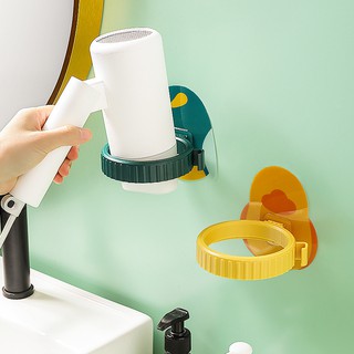 Kệ treo máy sấy tóc dán tường nhiều màu sắc siêu cute kệ phòng tắm giá treo máy sấy tóc đồ gia dụng móc treo nhà tắm S2
