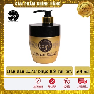 Kem Ủ Phục Hồi Tóc Hư Tổn - Hấp Dầu Chitosan BOSNIC 500ML