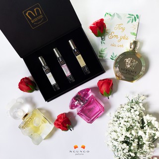 Set Quà tặng Nước hoa Nữ COMBO Hộp 3 chai 10ml x 3 [CB3]