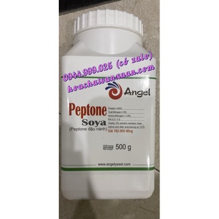Peptone Soya Angel lọ 500g ( Peptone đậu nành ) Pepton đậu nành Soy peptone