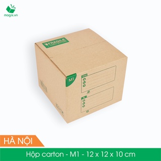 M1 - 12x12x10 cm - 60 Thùng hộp carton