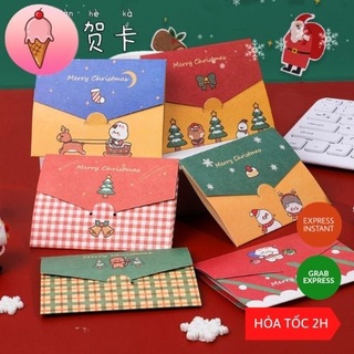 Thiệp Giấy Chúc Mừng Giáng Sinh Noel