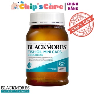 Blackmores Odourless Fish Oil  dầu cá lọ 400 viên