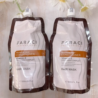 Kem ủ Collagen Siêu Mềm Mượt FARACI 500ml (Chính Hãng)