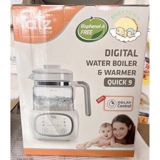 MÁY ĐUN NƯỚC VÀ HÂM NƯỚC PHA SỮA ĐIỆN TỬ FATZBABY  QUICK 9  FB3526TN