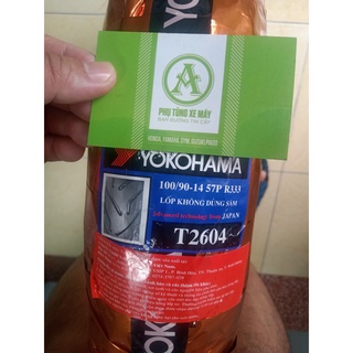 Lốp Yokohama 100/90-14 TL ( hình chụp trực tiếp )