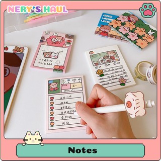 Giấy note ghi chú cô gái dễ thương