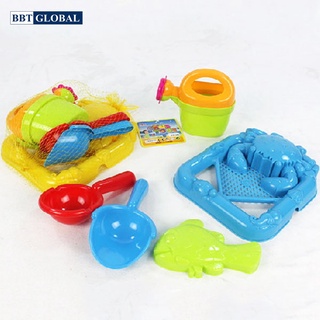 Bộ đồ chơi xúc cát/ hạt muồng cho bé BBT global 251