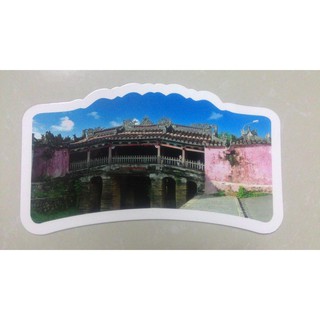 Tem sưu tập Postcard Chùa Cầu - Hội An