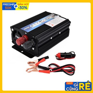 Bộ kích điện CARMAER 500W 12v lên 220v 50Hz