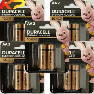 COMBO 5 Vỉ Pin AA Alkaline 1.5v Duracell MN1500 LR6 _ Vỉ 2 viên
