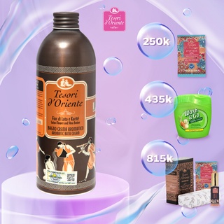 Sữa tắm nước hoa Ý Tesori d'Oriente chính hãng 500ml hương thơm lưu trữ cả ngày kèm vòi