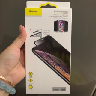 Bộ 2 kính Baseus chống nhìn trộm iPhone XR/iPhone 11 6.1”