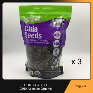 [Mã GROSALE2703 giảm 8% đơn 250K] Combo 3Kg Hat Chia Tím Của Úc HSD Mới Nhất