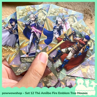 [Sẵn VN - Hỏa Tốc] Bộ 12 Thẻ Amiibo Scan NFC Dành Cho Game Fire Emblem Three Houses Trên Hệ Máy Cầm Tay Nintendo Switch
