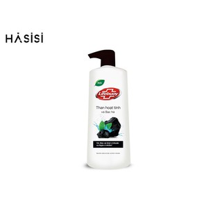 Sữa Tắm LIFEBUOY - Than Hoạt Tính &amp; Bạc Hà 850g (Đen) - KÈM KHUYẾN MÃI