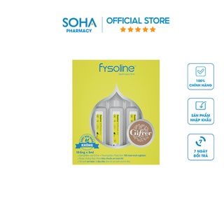 Fysoline - Nước muối sinh lý Kháng khuẩn Pháp - Hỗ trợ nghẹt mũi, viêm mũi, sổ mũi (5 ống)
