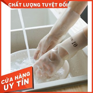 [XẢ KHO+FREE SHIP] Găng tay cao su siêu dai làm bếp làm vườn căt không đứt