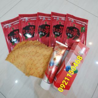 Combo mua 5 bịch cao dán tặng 1 dầu xoa khớp omega3