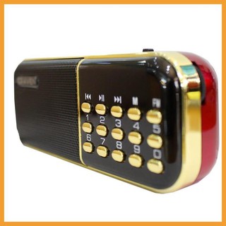 [Giá Rẻ] Loa thẻ nhớ Craven CR 836/836S có 2 khe cắm thẻ nhớ - USB - ĐÀI FM -  phát kinh phật đài FM