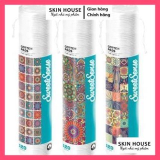 Bông Tẩy Trang SWEET SENSE Ba Lan 100% Bông Tự Nhiên