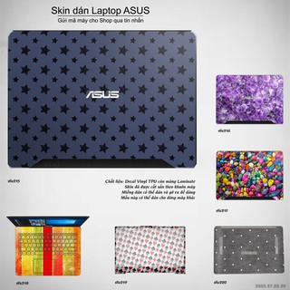Skin dán Laptop Asus in hình Hoa văn sticker _nhiều mẫu 35 (inbox mã máy cho Shop)