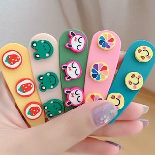 Bộ kẹp tóc họa tiết trái cây đáng yêu cho nữ Phụ kiện tóc thời trang cho trẻ em