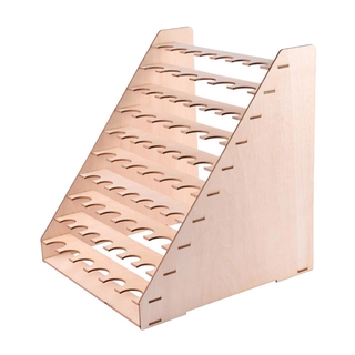 Giá Gỗ Đựng Sơn Móng Tay 65 Lỗ Tiện Dụng
