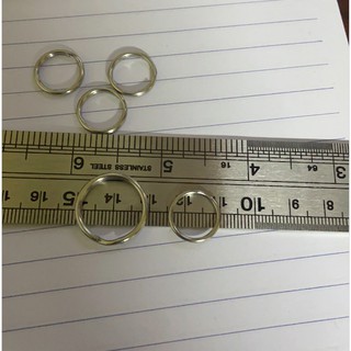 Khoen móc khóa inox (10 cái)