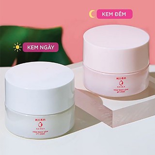 Kem Dưỡng Trắng Da Senka White Beauty Glow Gel Cream 50g