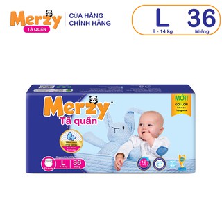 Tã quần Merzy gói đại M40/ L36/ XL32/ XXL28