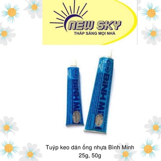 Keo dán ống nhựa Bình Minh 25gr, 50gr