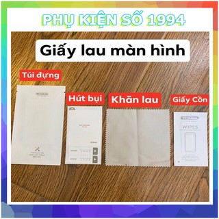 Giấy Lau Màn Hình 3 in 1 [ Cồn + khăn + hút bụi ]