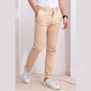Quần Kaki Nam Dáng Âu, ôm gọn Thời Trang Hàn Quốc, Chất kaki cao cấp co giãn nhẹ - QKK