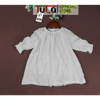 Váy Đầm Bé Gái Vải Xô Muslin Cực Đẹp