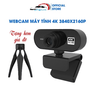 [4K NÉT GẤP 4 LẦN FULLHD] Webcam máy tính 4K 3840 x 2160p - Thu hình cho máy tính, pc, TV, để bàn