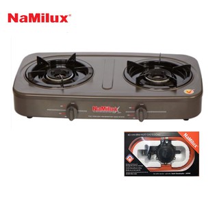 Conbo Bếp gas đôi Namilux NA-590FM + Van điều áp ngắt gas tự động Namilux NA-345S-VN
