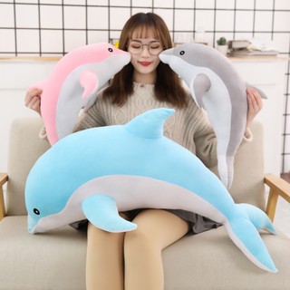 Mới Thú Nhồi Bông Hình Cá Heo Dễ Thương
