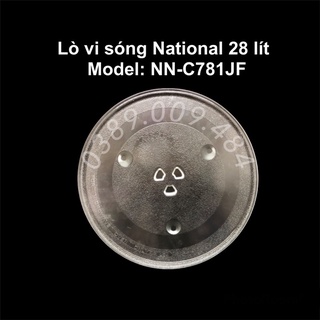 Đĩa lò vi sóng National 28 lít NN-C781JF hàng chính hãng